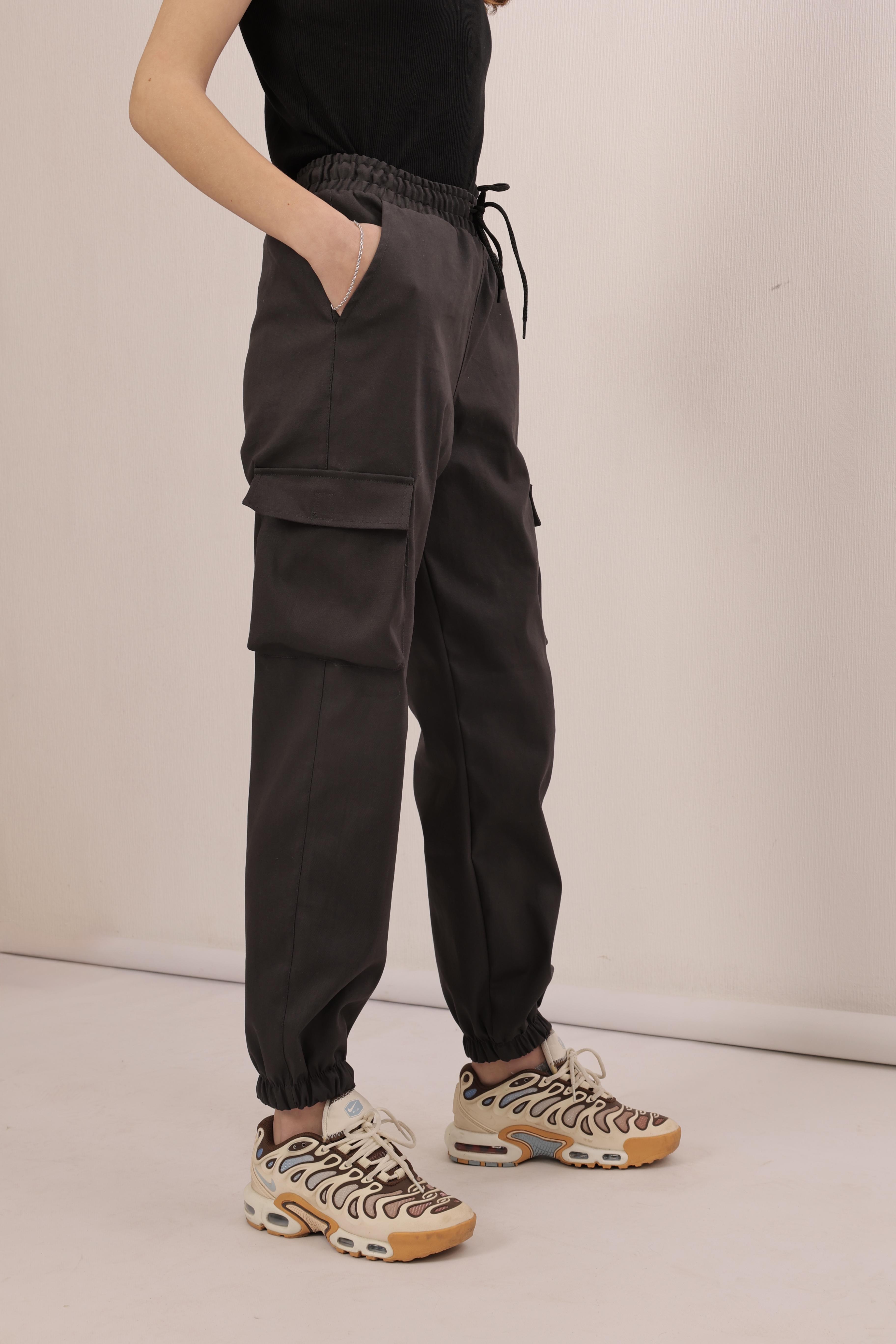 Штаны-джогеры детские на девочку демисезонные летние хлопковые р. 122 Графитовый (джграфіт-122д) - фото 2 Штаны-джогеры детские на девочку демисезонные летние хлопковые р. 122 Графитовый (джграфіт-122д) - фото 2