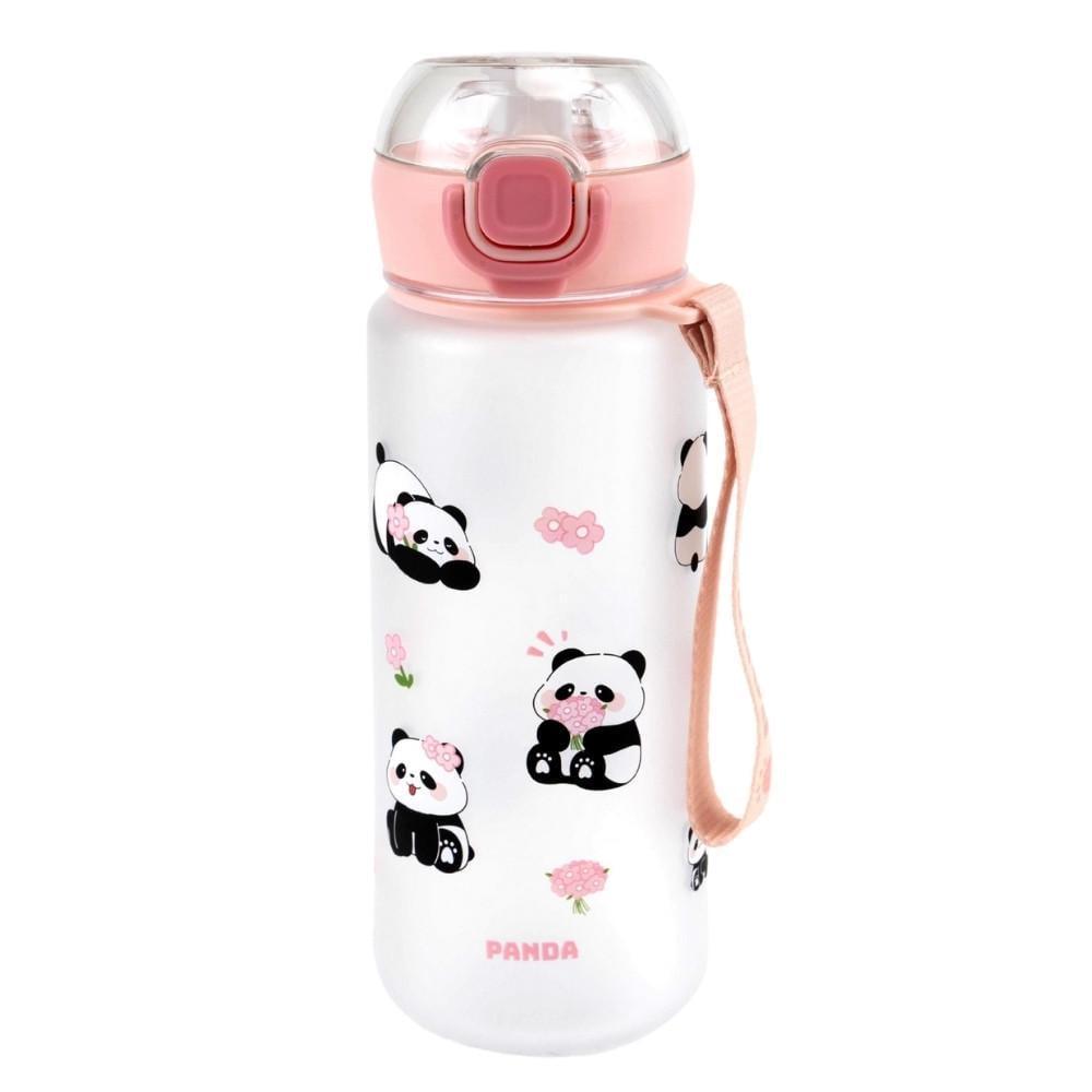 Бутылка для воды Elisey Panda Bottle 480 мл Розовый (9218-006)