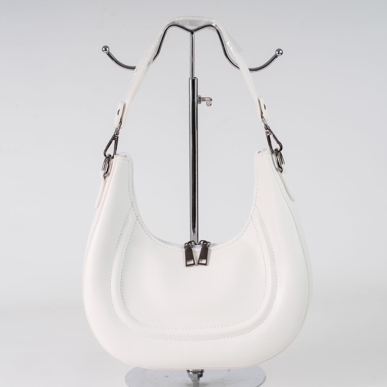 Сумка женская багет XENIA № 30-24 Белый - фото 1