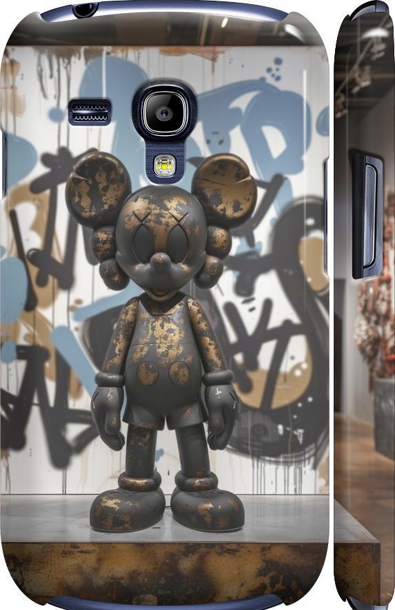 Чехол на Samsung Galaxy S3 mini Bronze kaws v2 (6098c-31-42517)