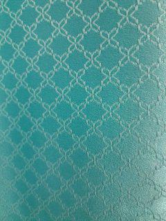 Штора Жаккардова роскошь на люверсах 270х250 см Бирюзовый - фото 2