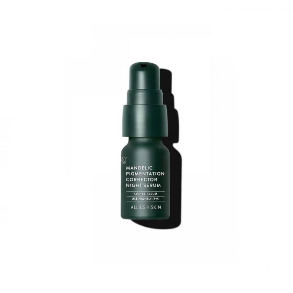 Сыворотка ночная для лица мини версия Allies Of Skin Mandelic pigmentation corrector night serum 8 мл