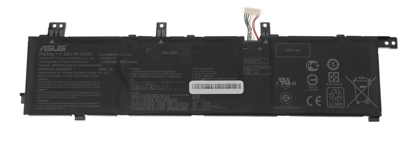 Аккумулятор для ноутбука Asus VivoBook S432FA C31N1843 (A47574) Аккумулятор для ноутбука Asus VivoBook S432FA C31N1843 (A47574)