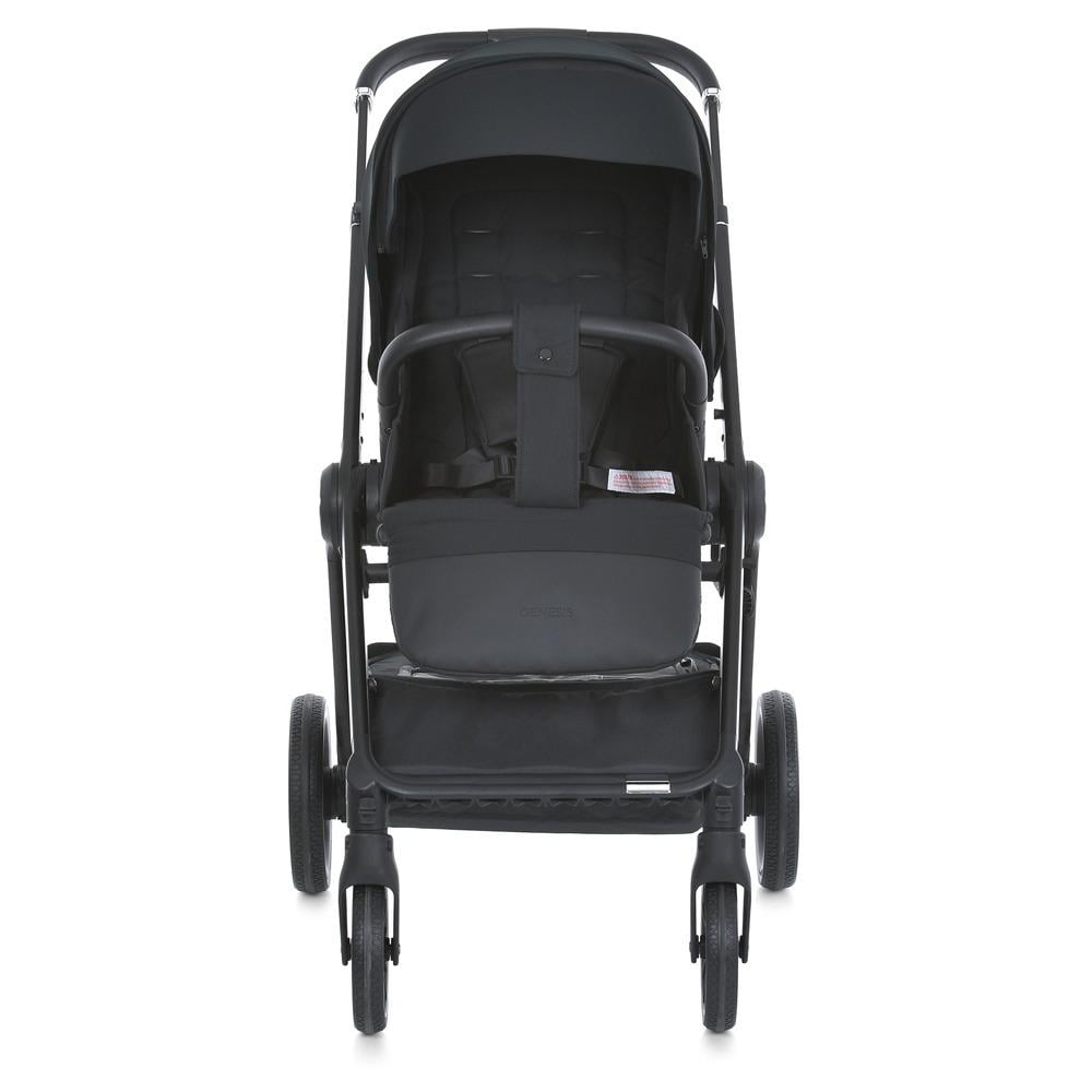 Коляска універсальна El Camino Jet Black ME 1126 GENESIS 2в1 - фото 13