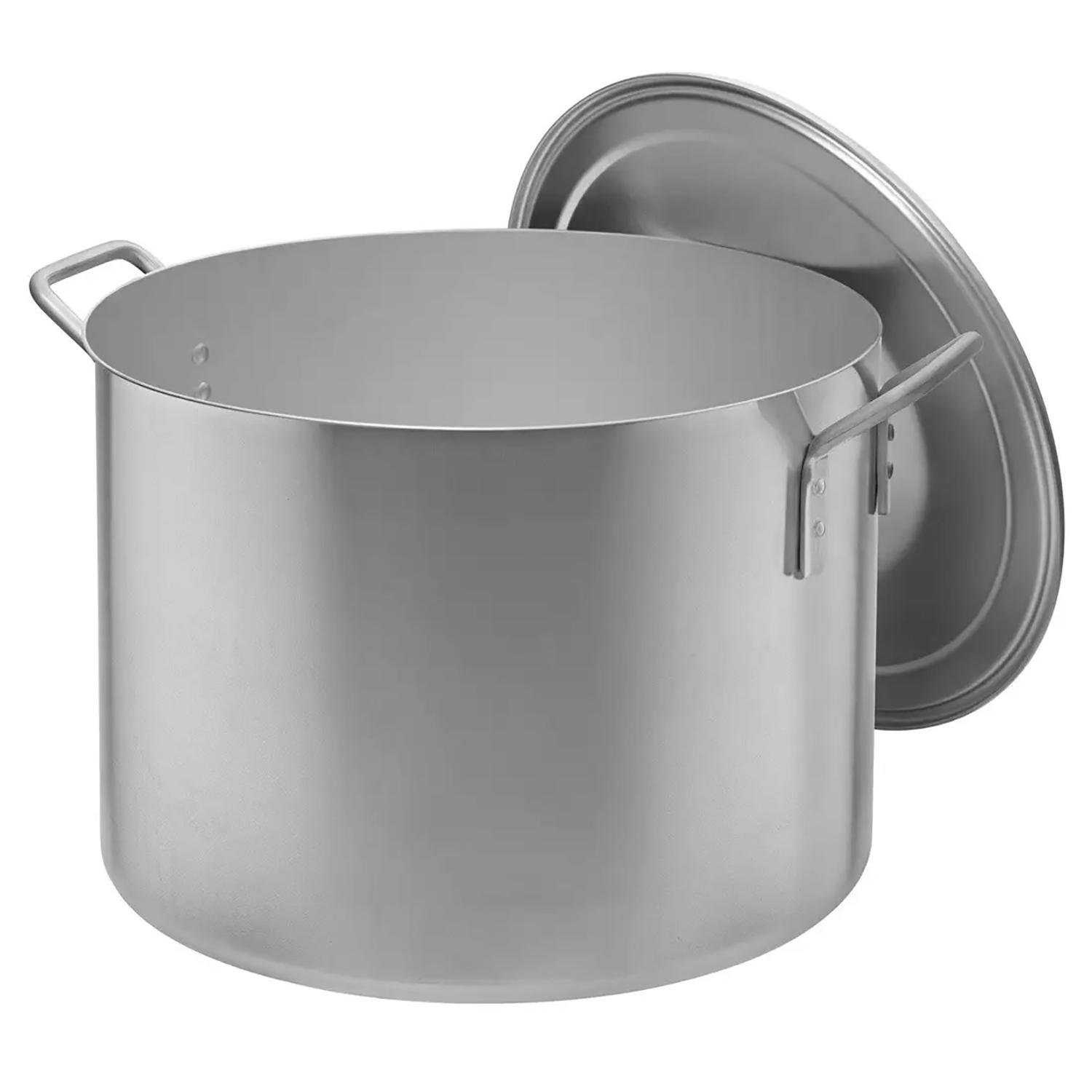 Набір каструль-казанів Zauberg алюмінієвих 3 шт. 30/40/50 л (86988) - фото 3 Набір каструль-казанів Zauberg алюмінієвих 3 шт. 30/40/50 л (86988) - фото 3