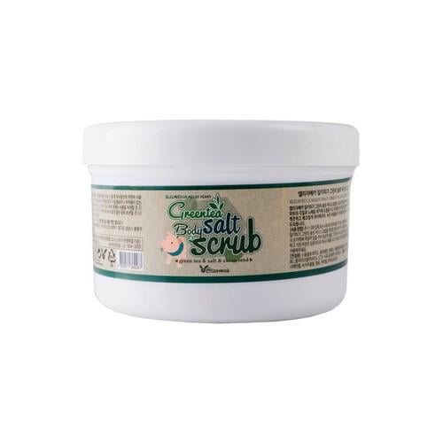 Скраб для тела Elizavecca Greentea Salt Body Scrub с экстрактом зеленого чая и какао 600 г