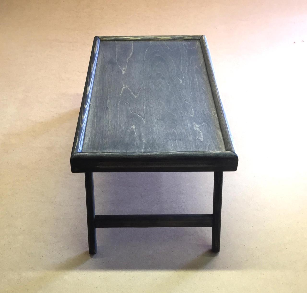 Столик-піднос для сніданку з дерева Даллас Моріон (СТП-000311) - фото 7 Столик-піднос для сніданку з дерева Даллас Моріон (СТП-000311) - фото 7