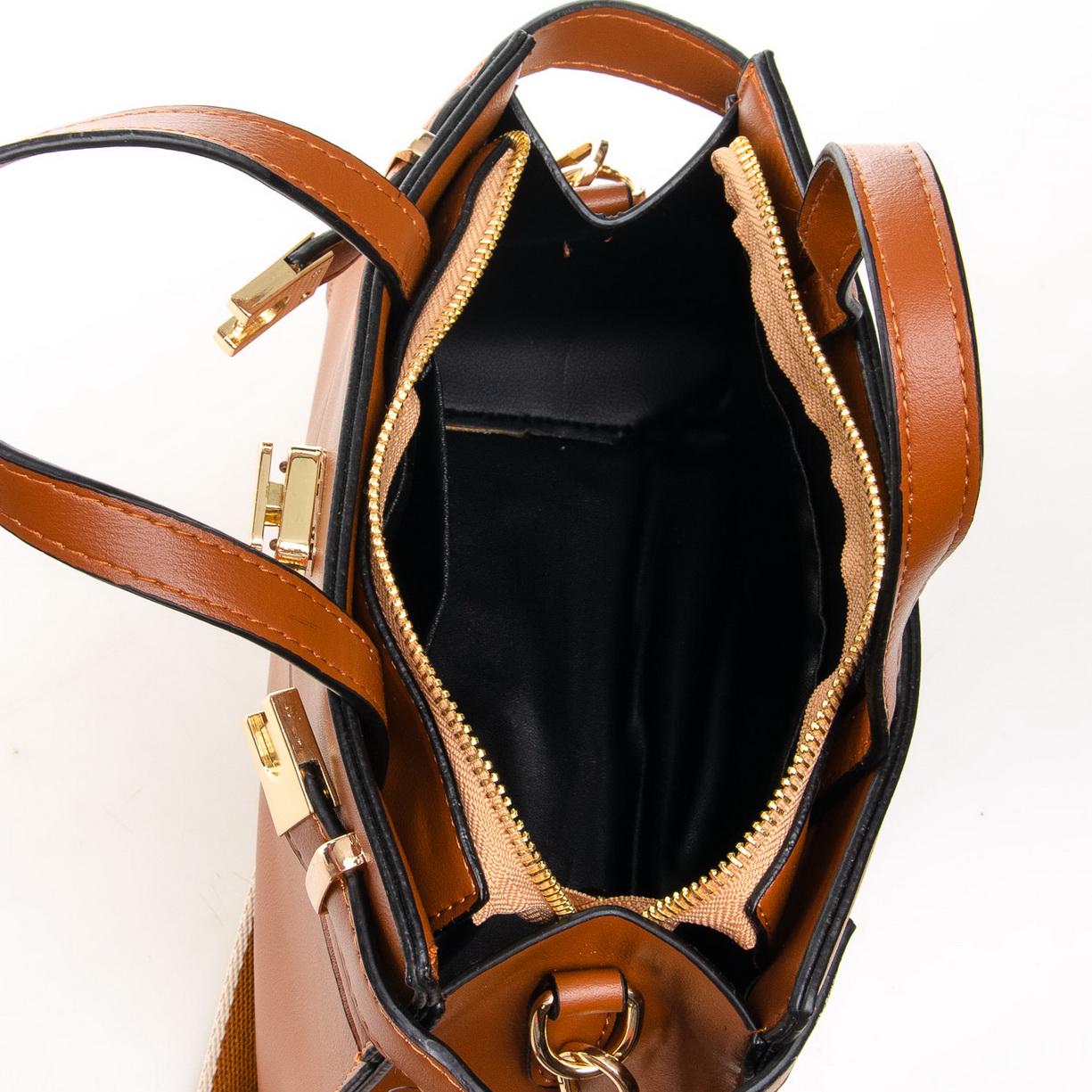 Женская модельная сумочка Fashion 8222 Рыжий - фото 4 Женская модельная сумочка Fashion 8222 Рыжий - фото 4