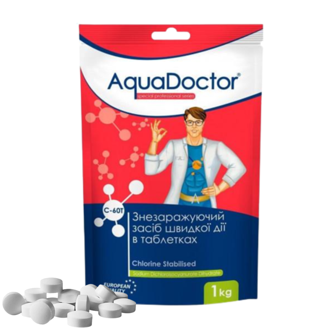 Набор средств для ухода за бассейном Aquadoctor 3в1 (288632) - фото 3 Набор средств для ухода за бассейном Aquadoctor 3в1 (288632) - фото 3