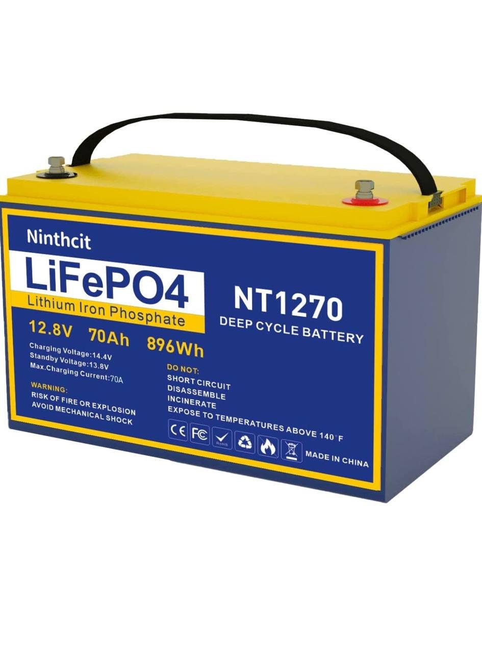 Литиевая батарея LiFePO4 12,8 V 100 Ah 1280 Wh (9204665) - фото 2