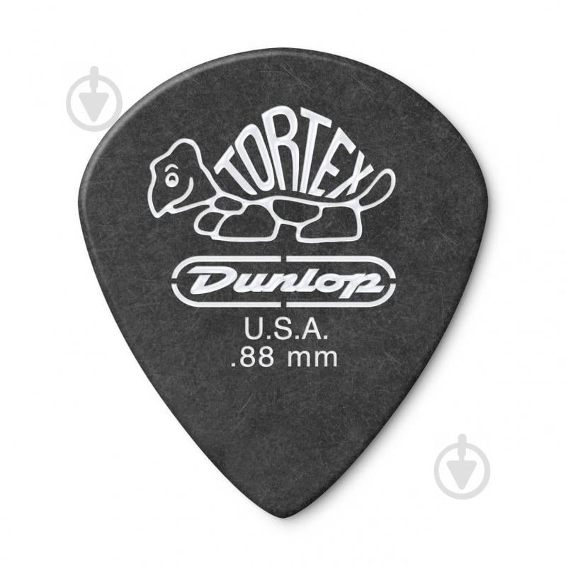 Медиатор Dunlop 4820 Tortex Pitch Black Jazz III Guitar Pick 0.88 mm (1 шт.)