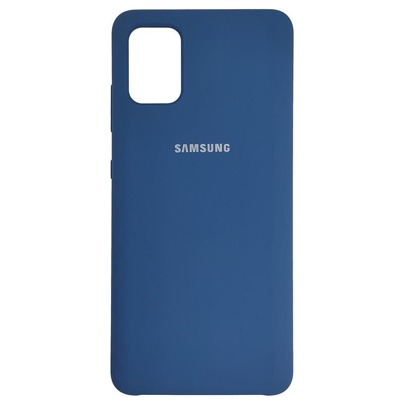 Чехол Silicone Case for Samsung A51 Cobalt Blue (29caa1-3221)