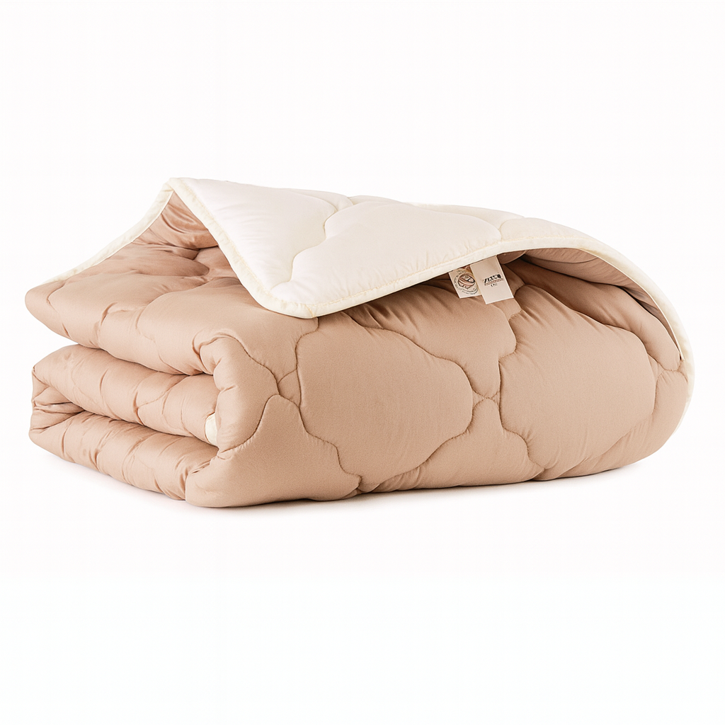 Ковдра вовняна IDEIA Woolly зимова овеча вовна 155х210 см 400 г/м2 (8-36030)