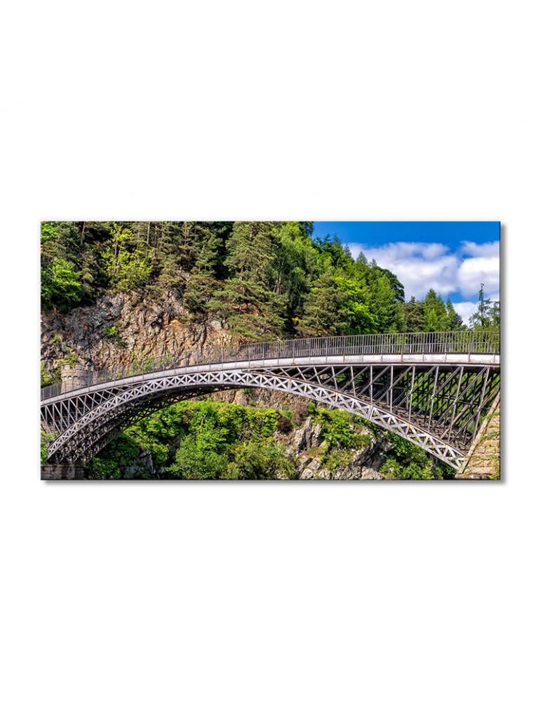Картина модульная Пейзажный мост через бездну 1 модуль 50x75 см