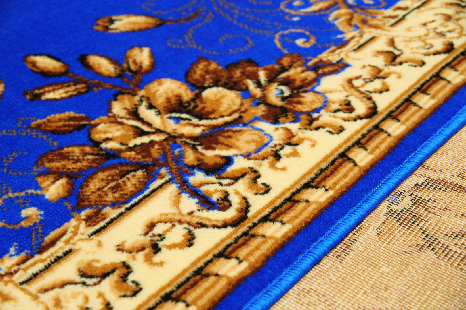 Ковер Karat Gold 173/45 2x3 м прямоугольный Синий (00-00000343) - фото 3 Ковер Karat Gold 173/45 2x3 м прямоугольный Синий (00-00000343) - фото 3