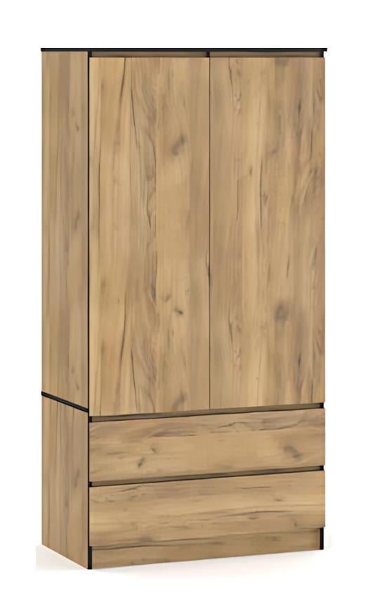 Шкаф для вещей Mebel Service Бруклин 90,5х50,5х179,6 см Дуб крафт золотой (27776552) Шкаф для вещей Mebel Service Бруклин 90,5х50,5х179,6 см Дуб крафт золотой (27776552)