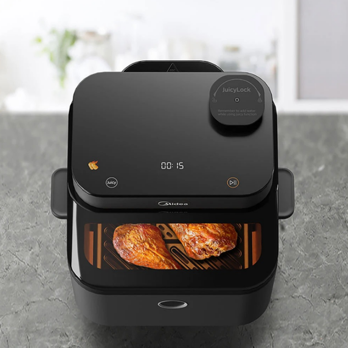 Аэрогриль Midea MF-CY75C2 7 л 1700 Вт (16620) - фото 3