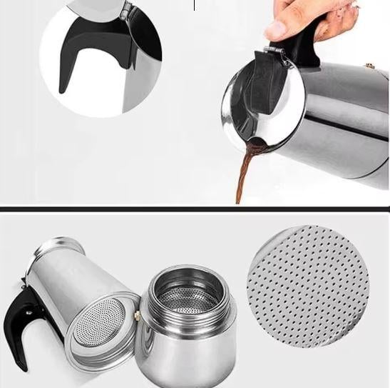 Кофеварка гейзерная City 450 мл 9 чашек (30426) - фото 3 Кофеварка гейзерная City 450 мл 9 чашек (30426) - фото 3