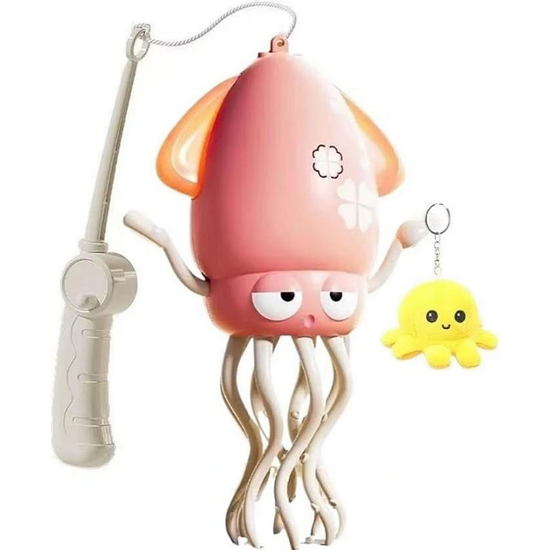 Інтерактивна іграшка Кальмар танцюючий Рожевий