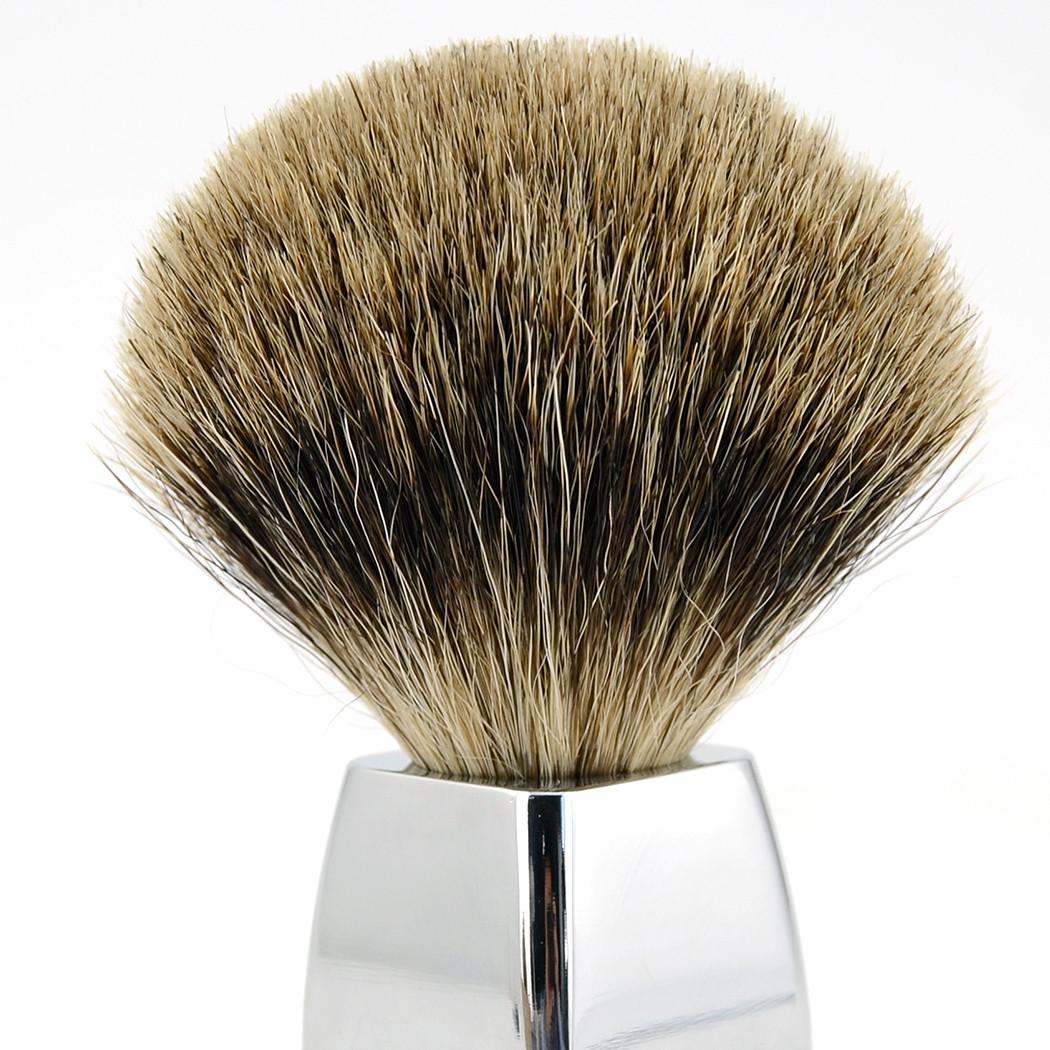 Помазок для бритья с барсучьим ворсом 103х23 мм - фото 7