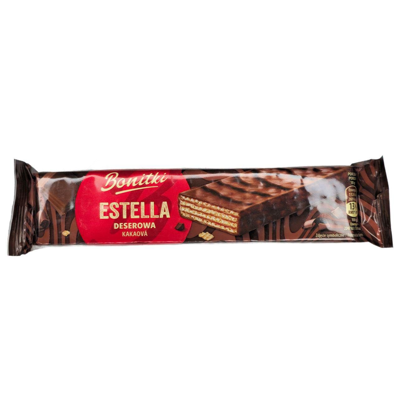 Вафли Bonitki Estella какао 50 г (08485)