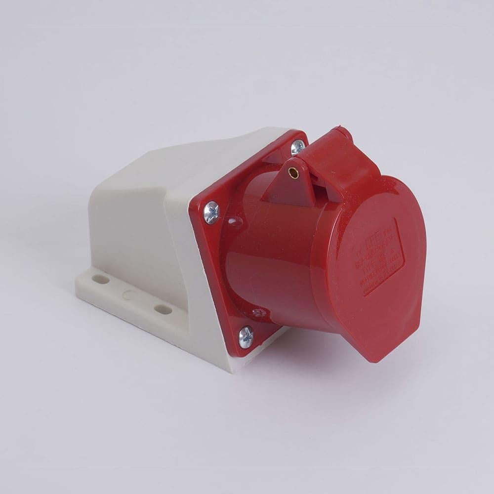Розетка силовая TAKEL стационарная 114 3P+PE 16A 380V IP44 (29177726) Розетка силовая TAKEL стационарная 114 3P+PE 16A 380V IP44 (29177726)