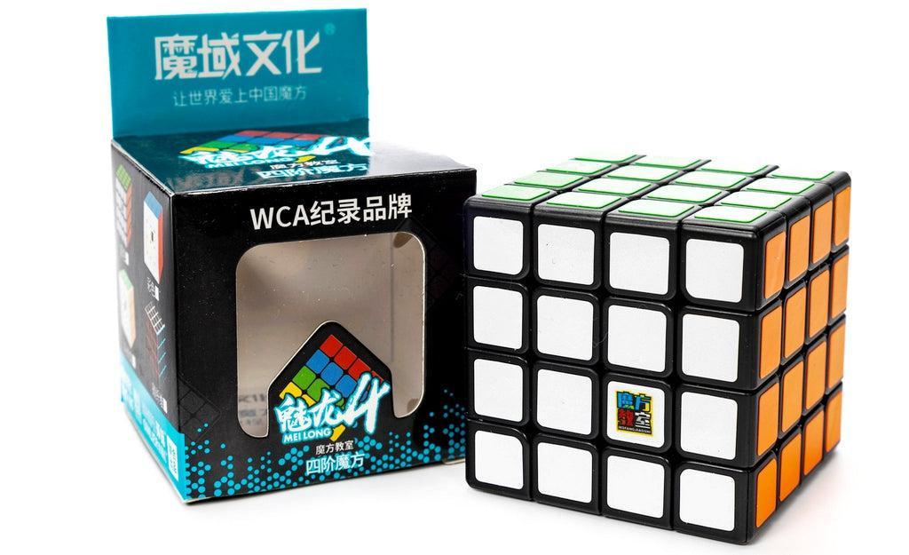 Головоломка кубик Meilong cube 4x4 MF8826 Чорний (137303) - фото 3