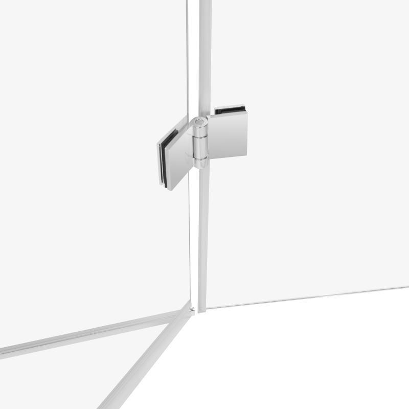 Душова кабіна Qtap Capricorn CRM10128RC6 Clear CalcLess без піддона 120x80 см (SD00045263) - фото 8 Душова кабіна Qtap Capricorn CRM10128RC6 Clear CalcLess без піддона 120x80 см (SD00045263) - фото 8