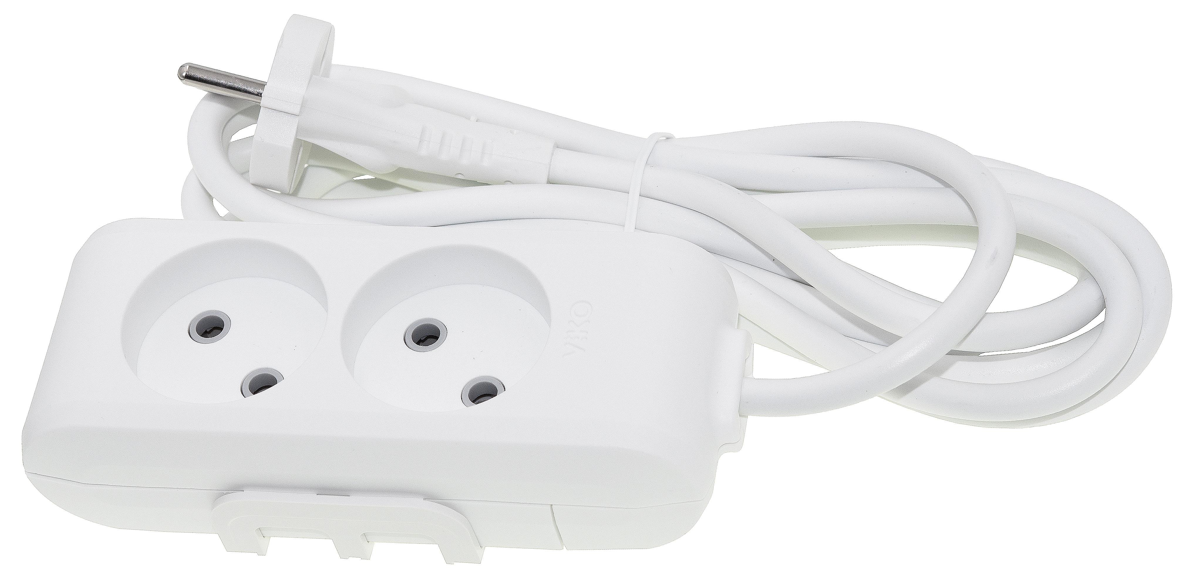 Удлинитель Viko Multi-Let без заземления 2 гнезда 3 м (90112203)
