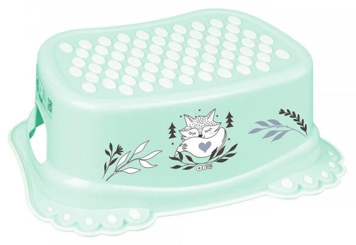 Подставка для ног Tega Baby Лисичка с противоскользящей резиной Зеленый (PB-LIS-006-105)