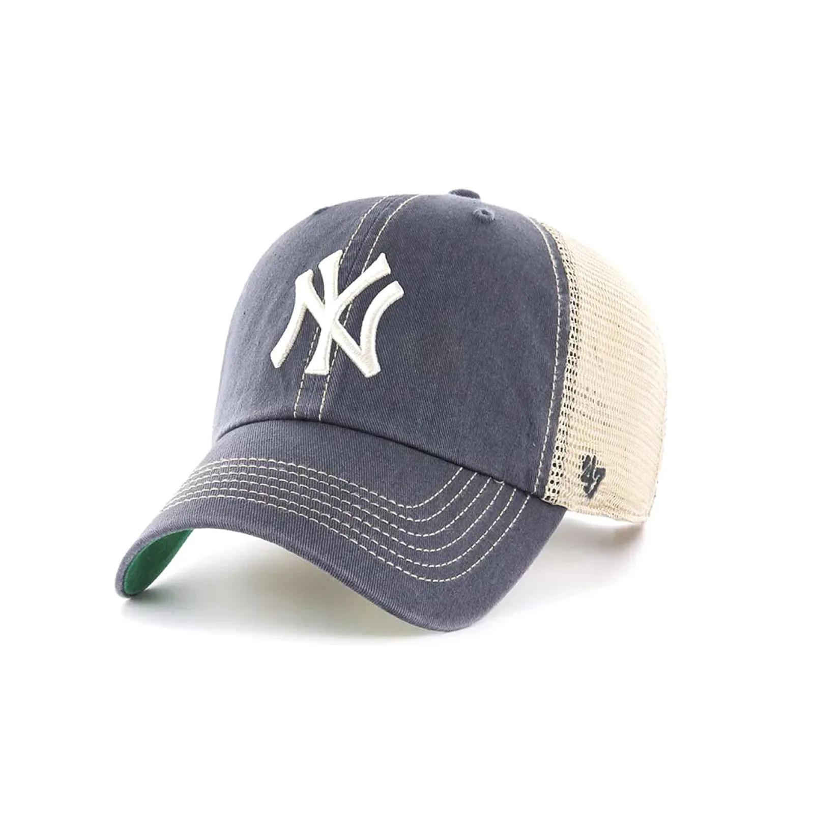 Кепка-тракер 47 Brand NEW YORK YANKEES TRAWLER One Size Серый/Бежевый (TRWLR17GWP-VNA) Кепка-тракер 47 Brand NEW YORK YANKEES TRAWLER One Size Серый/Бежевый (TRWLR17GWP-VNA)