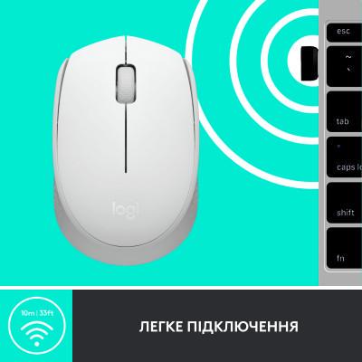 Компьютерная мышка Logitech M171 White (910-006867) - фото 6