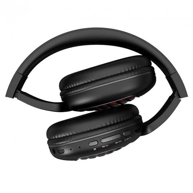 Навушники бездротові HOCO W23 Brilliant Sound Wireless Headphones Bluetooth Black (000249) - фото 4