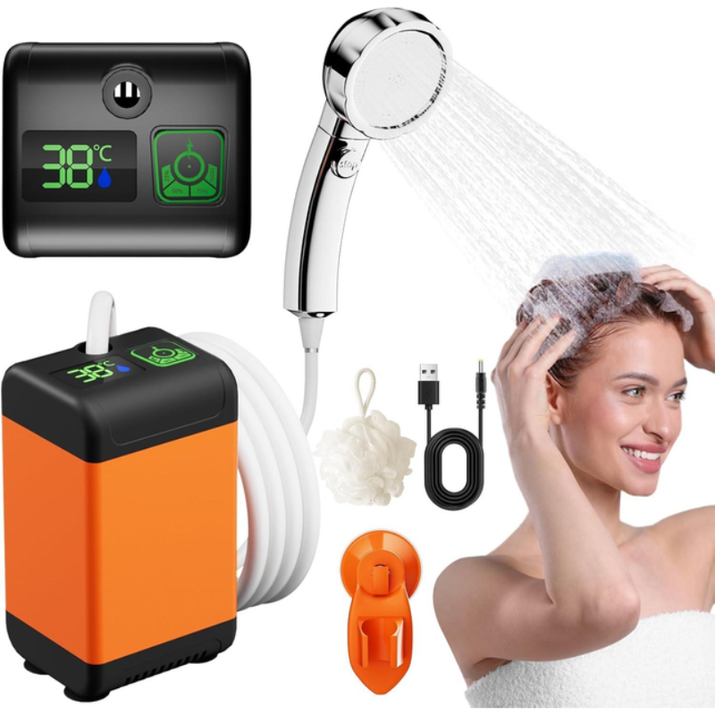 Душ переносной со встроенным аккумулятором 7800 mAh (2620235047) - фото 2 Душ переносной со встроенным аккумулятором 7800 mAh (2620235047) - фото 2