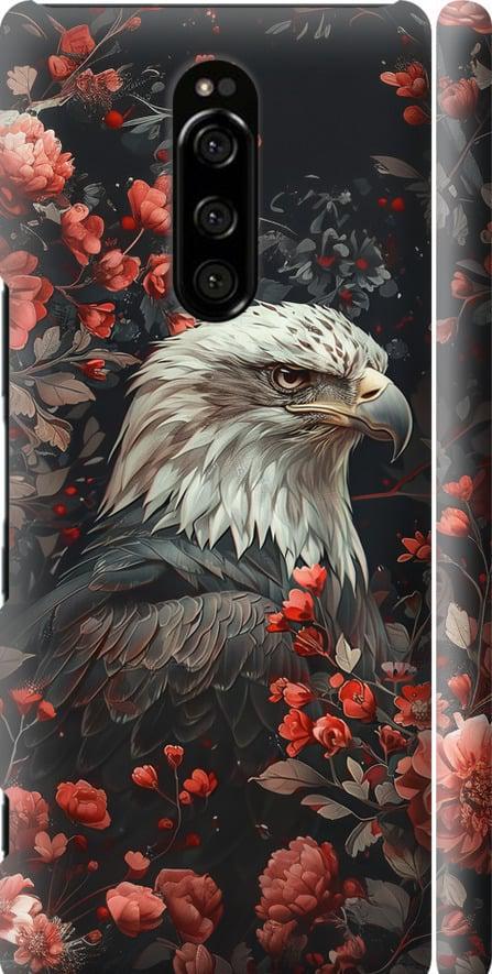 Чехол на Sony Xperia 1 J9110 Цветочный страж (6102m-1760-42517) Чехол на Sony Xperia 1 J9110 Цветочный страж (6102m-1760-42517)