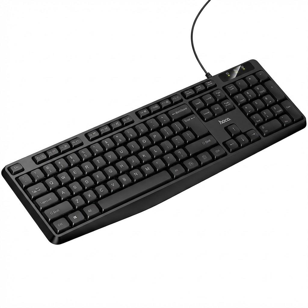 Клавіатура комп’ютерна дротова Hoco GM60 механічна підсвітка USB для ПК Чорний (32146415) Клавіатура комп’ютерна дротова Hoco GM60 механічна підсвітка USB для ПК Чорний (32146415)