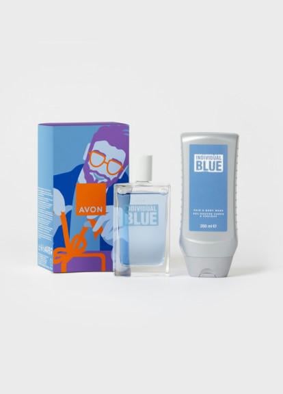 Набор парфюмерно-косметический Avon Individual Blue в подарочной упаковке (3748498209)
