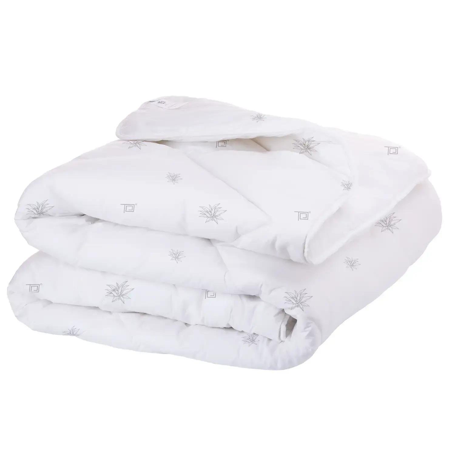 Одеяло зимнее антибактериальное Алоэ Вера-пропитанное двухспальное 180х210 см