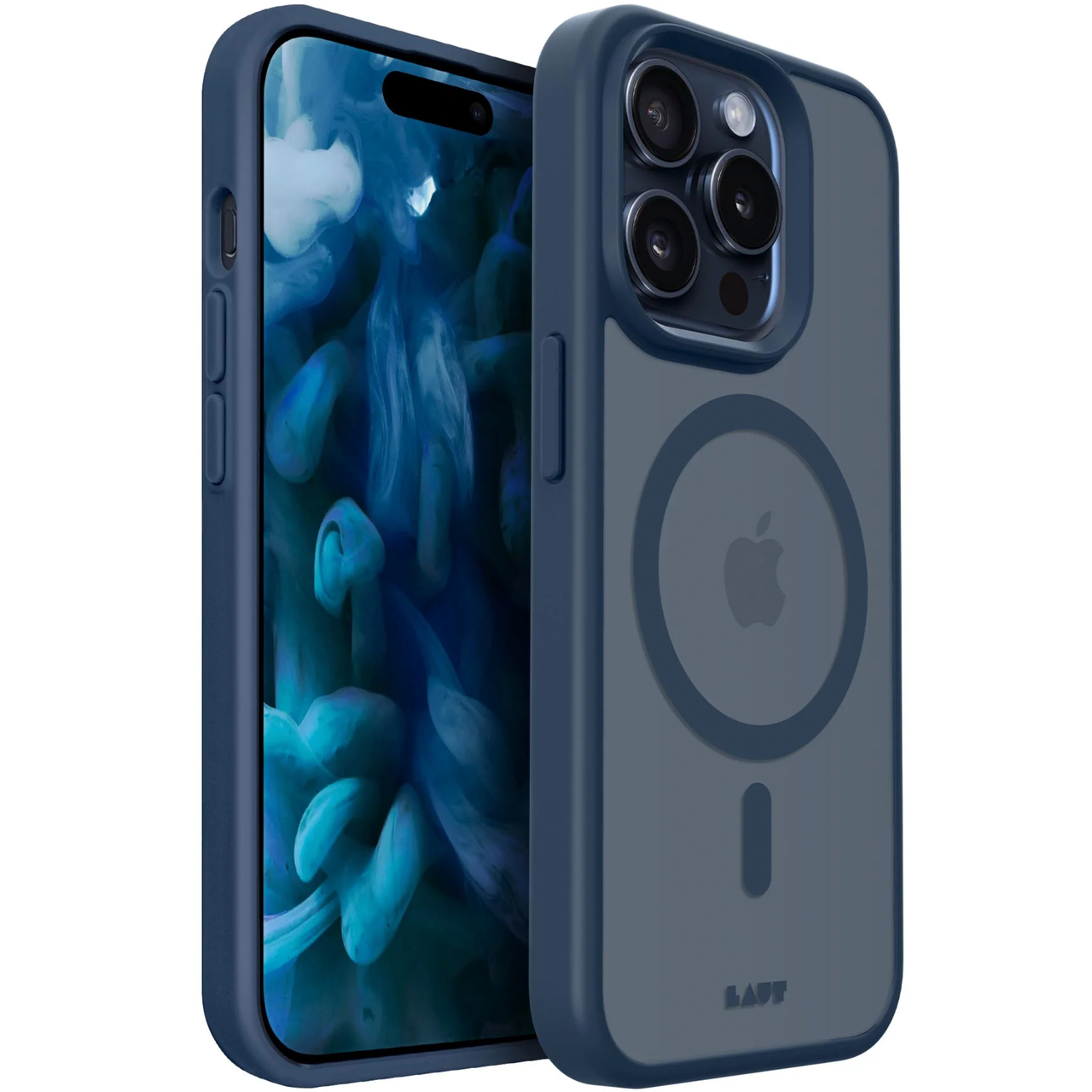 Чохол накладка Laut Huex Protect Case with MagSafe for iPhone 15 Pro Max Deep Blue (L_IP23D_HPT_DB) - фото 2