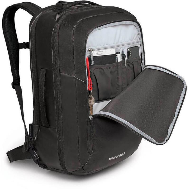 Городской рюкзак-сумка Osprey Transporter Carry-On Bag 44 л Black (009.2593) - фото 3