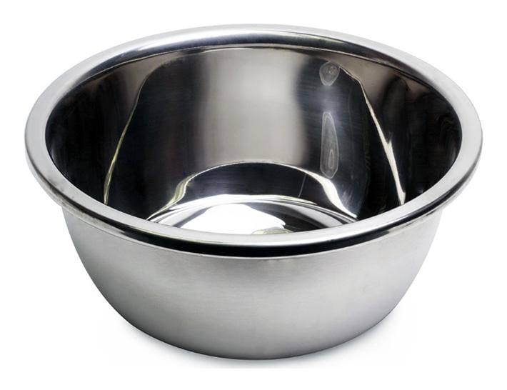 Миска Kamille Sylphia Ø 26 см из нержавеющей стали с плоским дном (KM-4376)