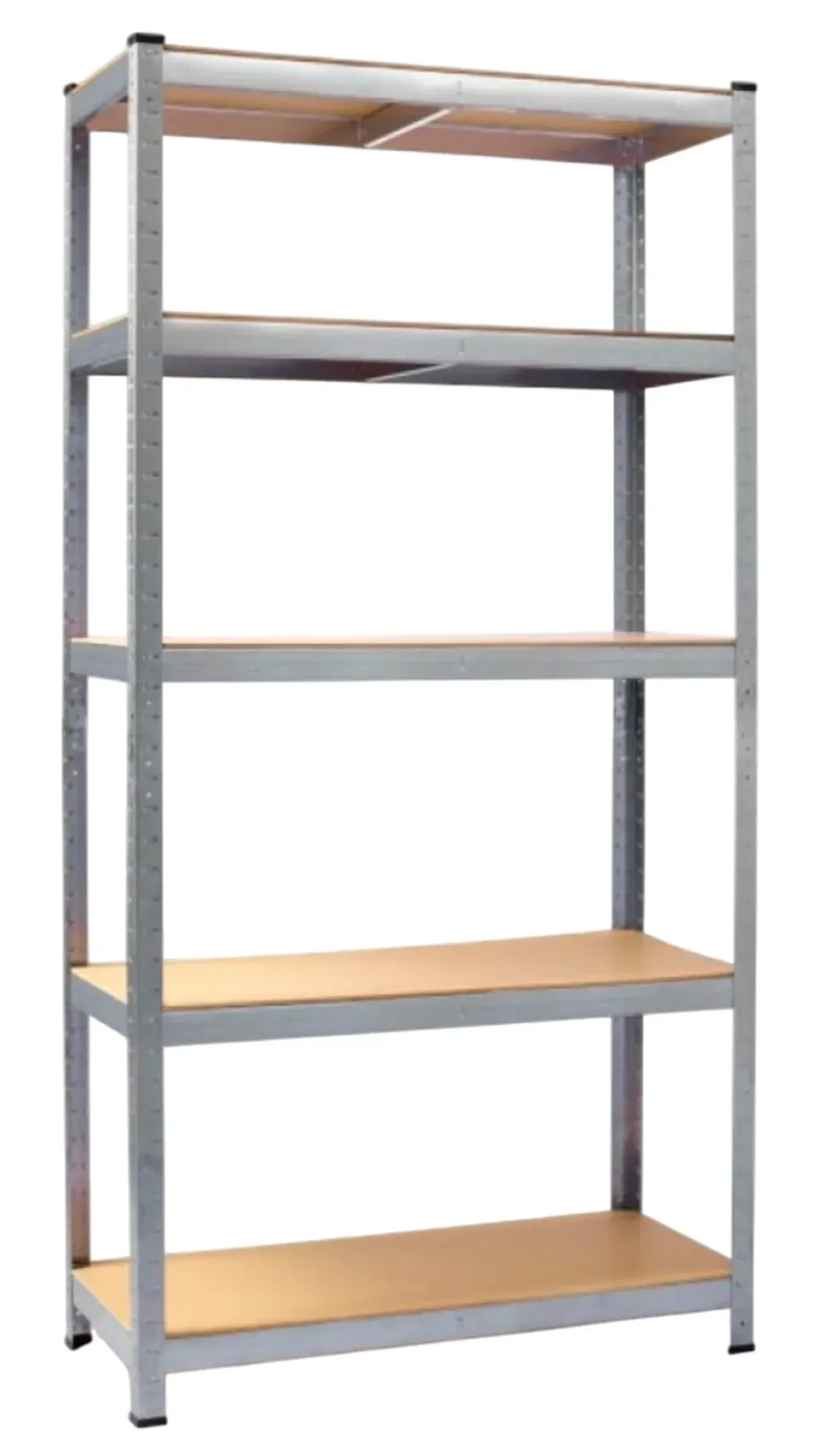 Стеллаж складской 180х65х40 см с 5 полками МДФ металлический разборный 4Points StrongShelf (DA-4P180x65ST40)