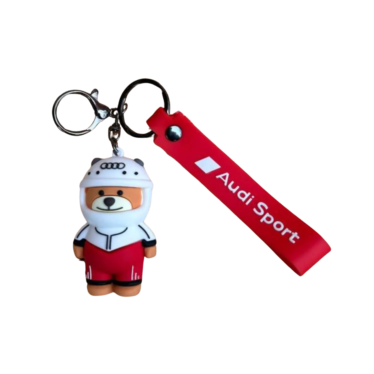 Брелок Audi Sport Мишка (513212a) - фото 2 Брелок Audi Sport Мишка (513212a) - фото 2