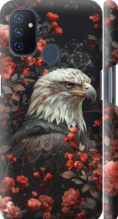 Чехол на OnePlus Nord N100 Цветочный страж (6102m-2130-42517)