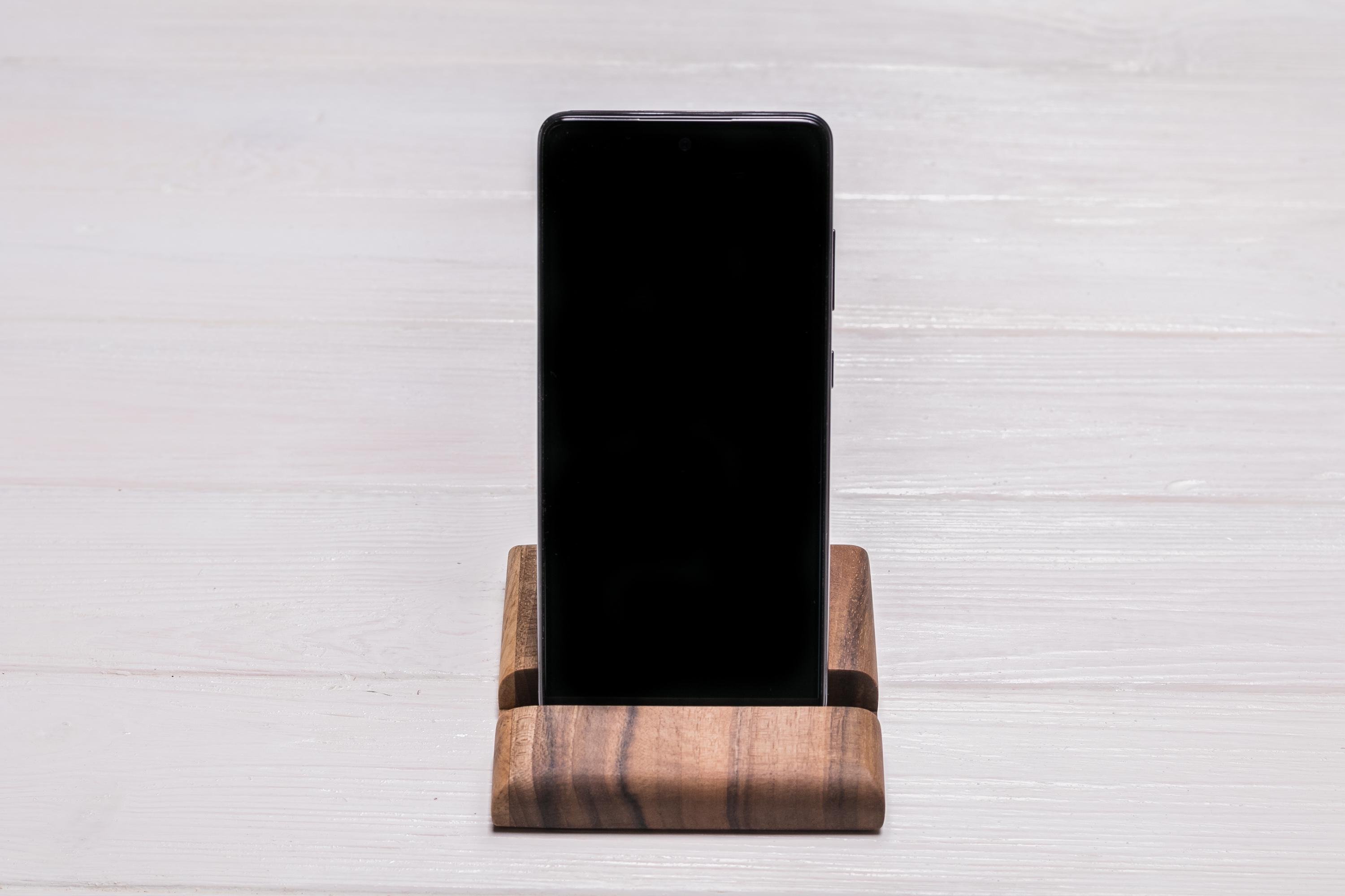 Подставка-держатель EcoWalnut для телефона/планшета с логотипом (EW-2) - фото 7 Подставка-держатель EcoWalnut для телефона/планшета с логотипом (EW-2) - фото 7