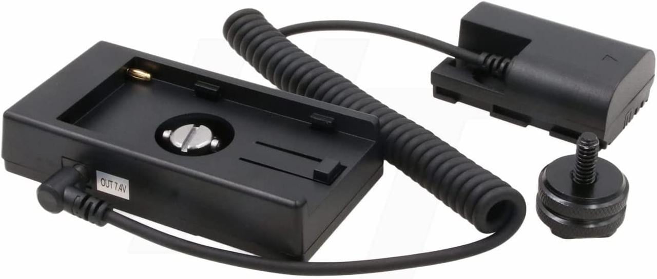 Муфта Canon LP-E6 /адаптер питания батареи NP-F /вставка каплер DR-E6 для EOS R/EOS R5/EOS R6 (1703542006)