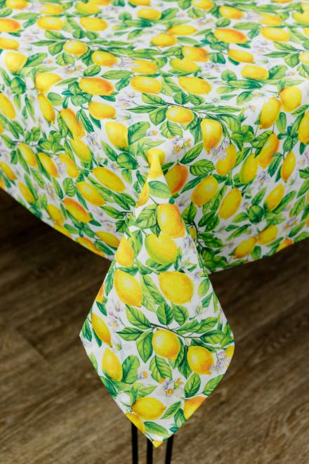 Скатерть Лимон 120x136 см (39037)