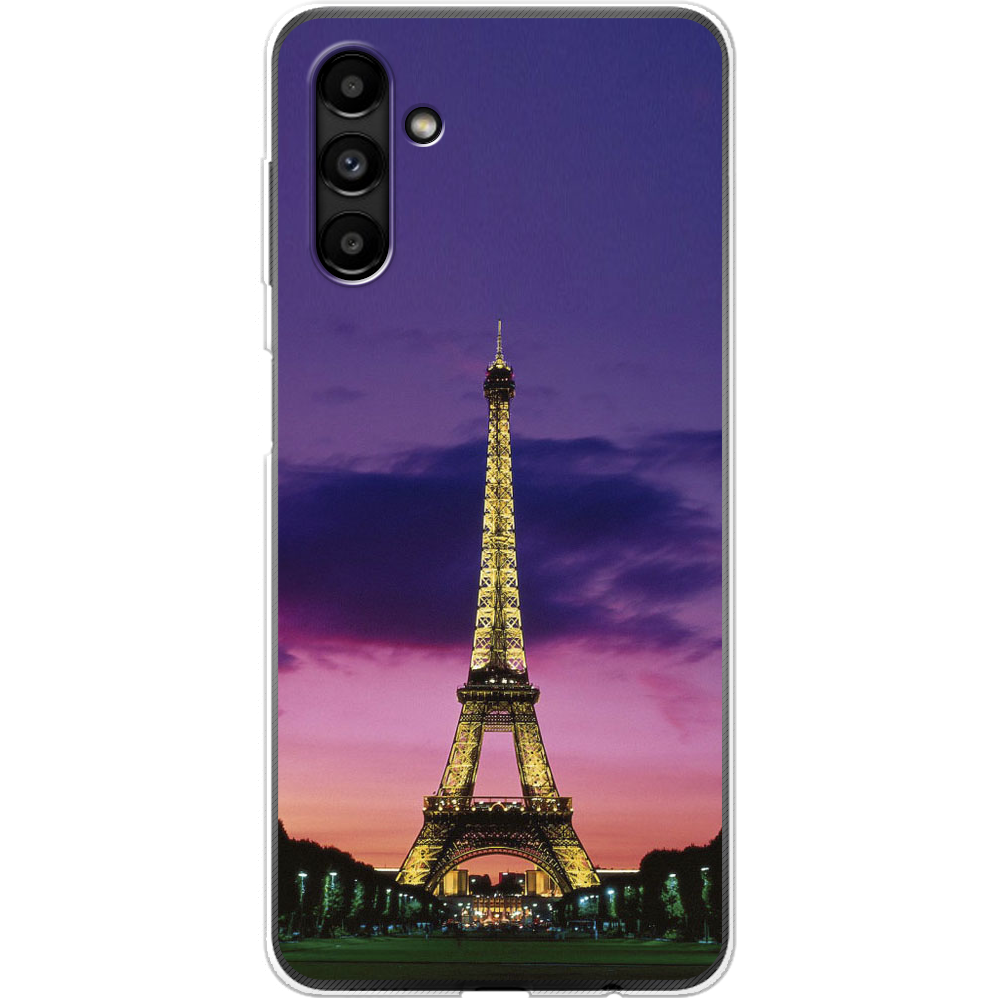 Чехол BoxFace Samsung Galaxy A13 (A136) Полночь в Париже Прозрачный силикон (44113-up964-44113)