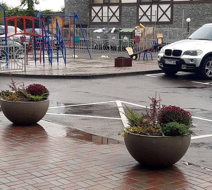 Вазон бетонний Верона вуличний 450x900 мм 103 кг 166 л (GEN4) - фото 4 Вазон бетонний Верона вуличний 450x900 мм 103 кг 166 л (GEN4) - фото 4