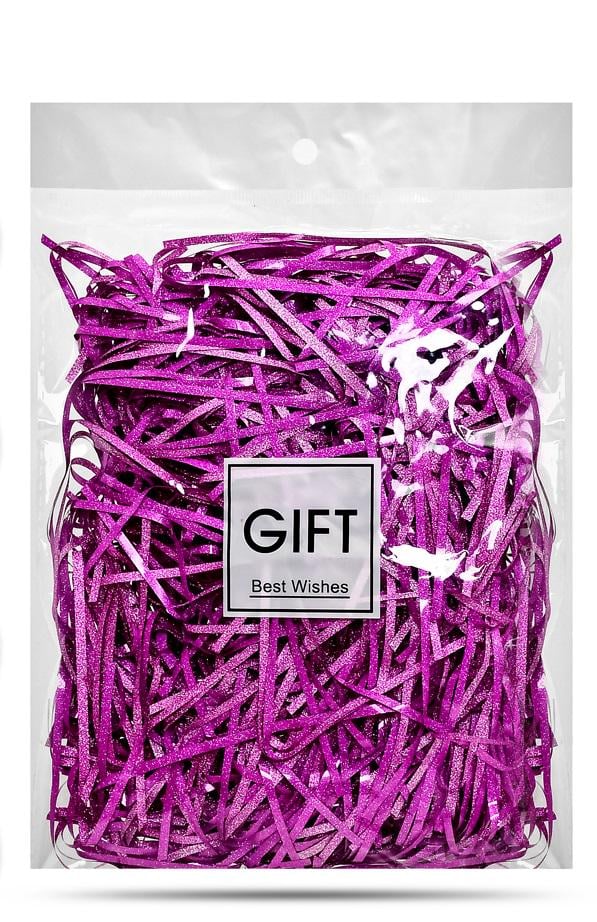Декоративный бумажный наполнитель для подарочных коробок 30 г Violet (22091872)